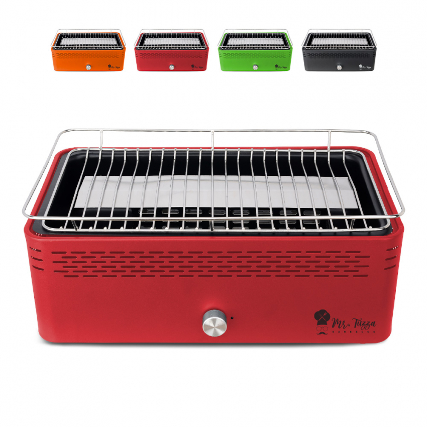 Barbecue de table au charbon de bois sans fumée avec ventilateur Merapi Offre Barbecue de table au charbon de bois sans fumée avec ventilateur Merapi Offre