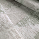 Teppich Grün Weiß kurzfloorig modernes geometrisches Design Raute Double VER001 Angebot