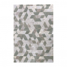 Teppich Grün Grau modernes geometrisches Design Double VER002 Verkauf