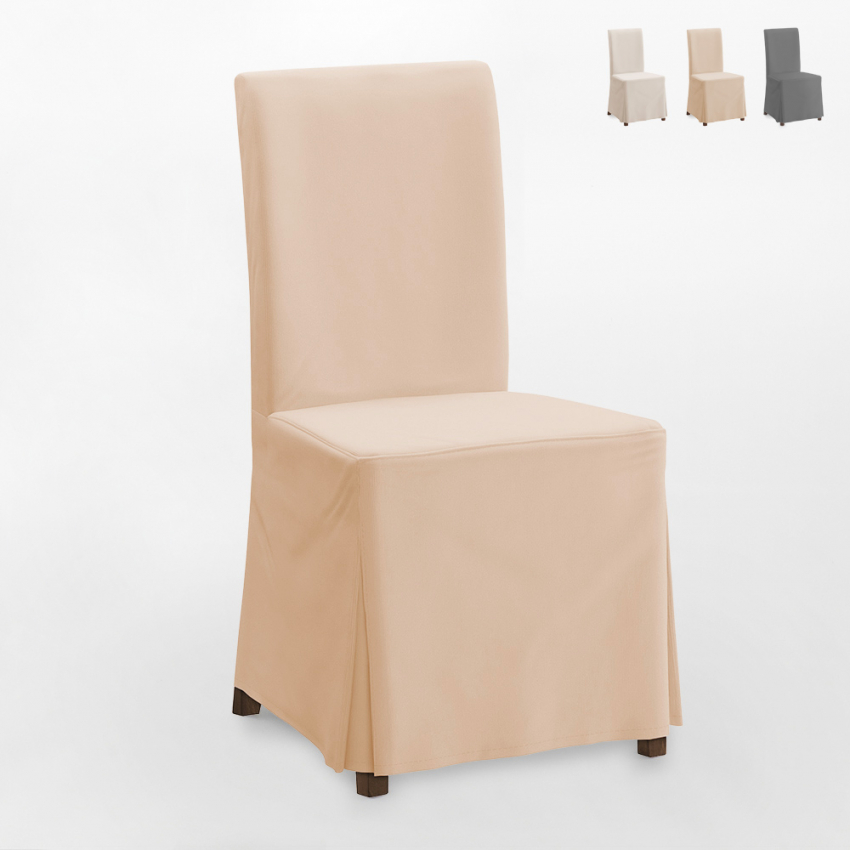 Fodera copertura per sedia Comfort lavabile lunga Offerta Fodera copertura per sedia Comfort lavabile lunga Offerta