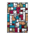 Wohnzimmerteppich modernes mehrfarbiges geometrisches Design Milano MUL022 Verkauf