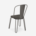 stühle stuhl aus stahl im Lix-stil für bar und küche ferrum one Auswahl