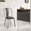 stühle stuhl aus stahl im Lix-stil für bar und küche ferrum one Eigenschaften