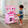 Cuisine de jeu en bois pour filles avec accessoires et casseroles Miss Chef Vente