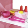 Cuisine de jeu en bois pour filles avec accessoires et casseroles Miss Chef Remises