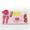 Cuisine de jeu en bois pour filles avec accessoires et casseroles Miss Chef Réductions