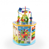 Cube d'activités hexagonal multi-jeux en bois pour enfants Fantasy Land Offre