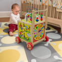 Chariot de jeu multi-activités en bois pour les premiers pas de vos enfants Magic Box Vente