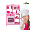 Cuisine de jeu en bois pour filles avec accessoires et casseroles Miss Chef Caractéristiques