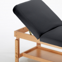 Lettino da massaggio in legno fisso professionale 225 cm Comfort Costo