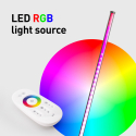 Lampada da terra a stelo LED design minimal moderno telecomando RGB Dubhe Offerta