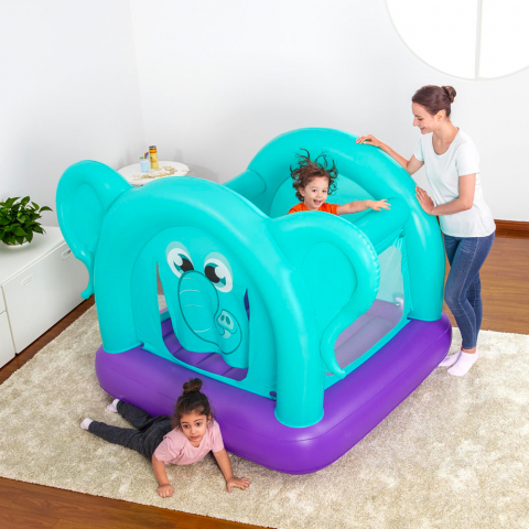 Trampoline gonflable éléphant pour enfants jardin et maison Bestway 52355 Promotion