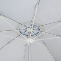Parasol de plage 220 cm coupe-vent professionnel anti UV Bagnino Fluo 