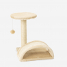 Tiragraffi per gatti arco tunnel colonna sisal 45 cm gioco pallina relax Manx Catalogo