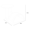 Tiragraffi per gatti arco tunnel colonna sisal 45 cm gioco pallina relax Manx Costo