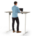 Höhenverstellbares elektrisches Schreibtischdesign für Büro- und Studio-Standwalk 120x60 Auswahl