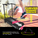 Tapis roulant incurvé pliant magnétique Essential Offre