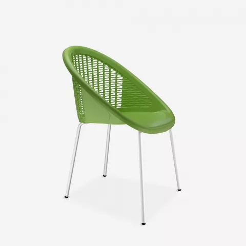 Chaises design moderne pour restaurant cuisine bar jardin Scab Bon Bon Promotion