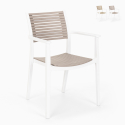 Sedia design in polipropilene per cucina bar ristorante esterno Orion Promozione