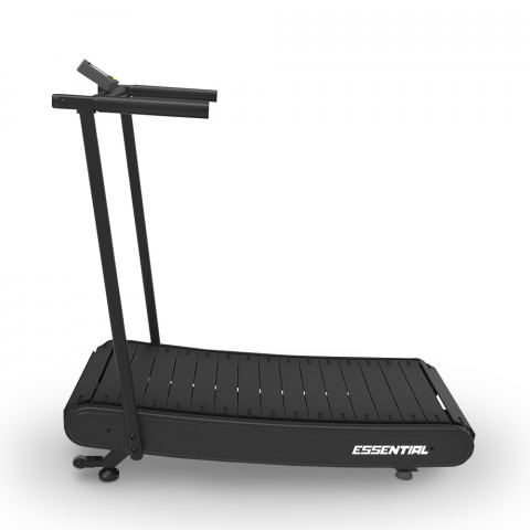 Tapis de course magnétique courbé pliable gain de place maison gym Essential Promotion