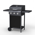Edelstahl BBQ Gasgrill 3 Brenner mit Ablagen Romesco Aktion