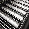 Edelstahl BBQ Gasgrill 3 Brenner mit Ablagen Romesco Sales