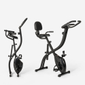 Cyclette pieghevole salvaspazio da camera 2in1 fitness schienale sensori Conseres Caratteristiche