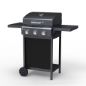 Edelstahl BBQ Gasgrill 3 Brenner Klappregale Romesco Fr Aktion