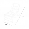 Matratze Sitz elektrische Heizung Massagematte Sessel Sofa Trevi Eigenschaften
