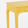 Shabby Chic Holz Eingangsmöbel Schreibtisch Konsole 106x47cm Toscano 