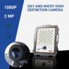 Faro LED 100W pannello solare 2000 lumen telecamera wi-fi Conspicio M Sconti