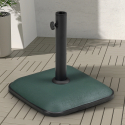 Schirmständer Schirmsockel Beton Metall 11 Kg Gewichts Platte Garten Strand Verkauf