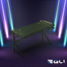 Scrivania gaming LED ergonomica 160x60cm carbonio porta cuffie bibite Sportbot LED 160 Caratteristiche