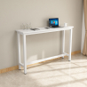 Consolle tavolino 120x40cm mobile ingresso legno metallo bianco Welcome light Acquisto