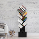 Libreria 10 scaffali design moderno cassetto soggiorno ufficio Treebook 150 Vendita