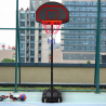 Canestro basket portatile con ruote altezza regolabile 160 - 210 cm LA Vendita