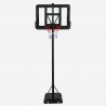 Canestro basket professionale portatile altezza regolabile 250 - 305 cm NY Promozione