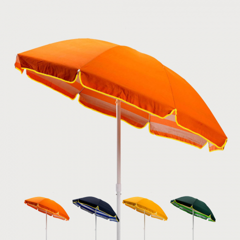 Parasol de plage en coton 200 cm Tropicana Promotion