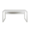 Scrivania bianca 170x80cm per ufficio e studio Ghost-Desk Saldi