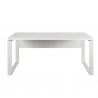 Scrivania bianca 170x80cm per ufficio e studio Ghost-Desk Saldi
