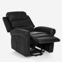 Poltrona relax elettrica massaggiante riscaldante alzapersona con ruote Isabel Catalogo