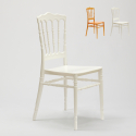Chaise de salle à manger jardin bar et restaurant en polypropylène Napoleon III Promotion