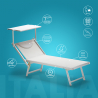 Lettino spiaggia mare prendisole professionale alluminio Italia Offerta