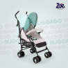 Poussette canne enfants 15 kg pliable dossier inclinable 4 roues Buggago 
