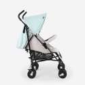 Poussette canne enfants 15 kg pliable dossier inclinable 4 roues Buggago 