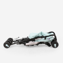 Poussette canne enfants 15 kg pliable dossier inclinable 4 roues Buggago 