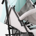 Poussette canne enfants 15 kg pliable dossier inclinable 4 roues Buggago 