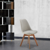 sedie con cuscino tessuto design scandinavo Goblet per cucina e bar nordica plus Vendita