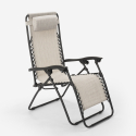 2er Set klappbare Liegestühle Sonnenliegen Strandliegen für Garten und Strand Emily Zero Gravity 
