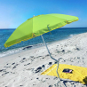 Sonnen/Strandschirm Girafacile Aluminium uv-Schutz 220 cm Angeln Eolo 